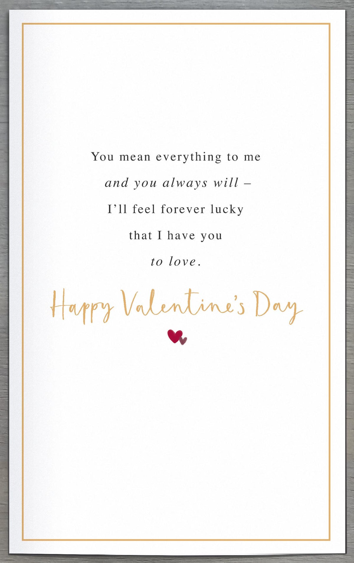Hand Finished Greeting Cards General Wish  Gibson Core Line