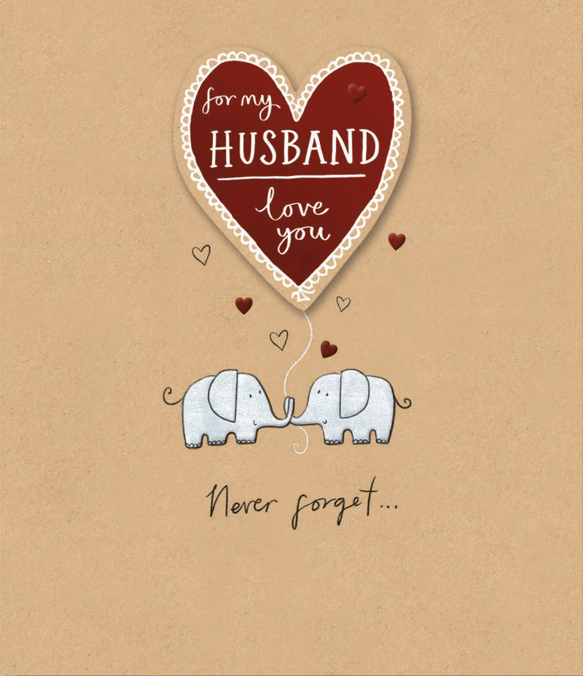Standard Greeting Cards Husband  Watermark Core Line