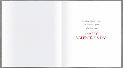 Hand Finished Greeting Cards Husband  Carlton Core Line