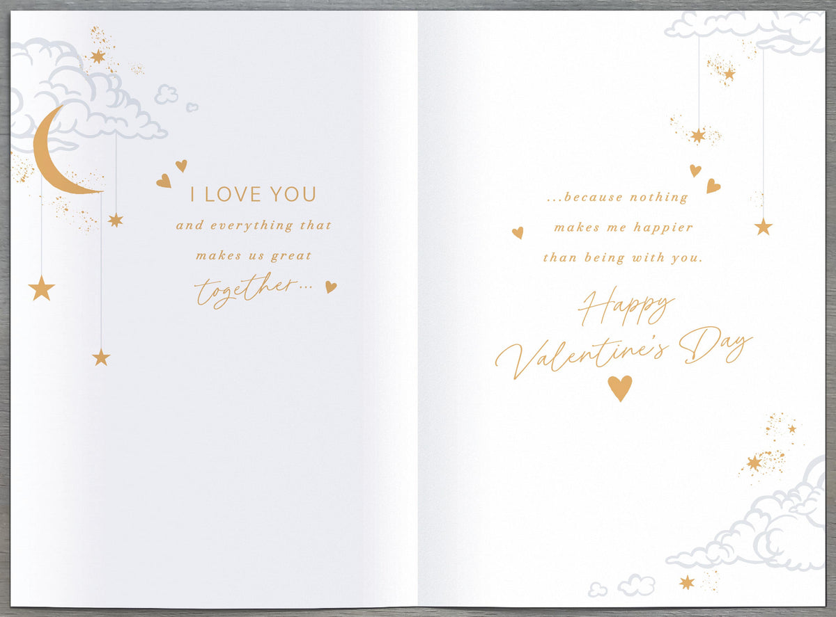 Hand Finished Greeting Cards Husband  Carlton Core Line
