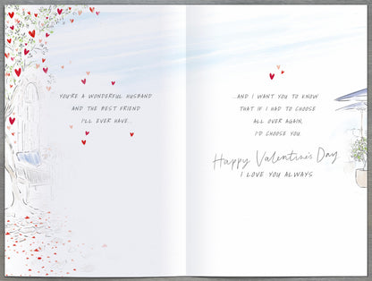 Hand Finished Greeting Cards Husband  Artist's Notebook