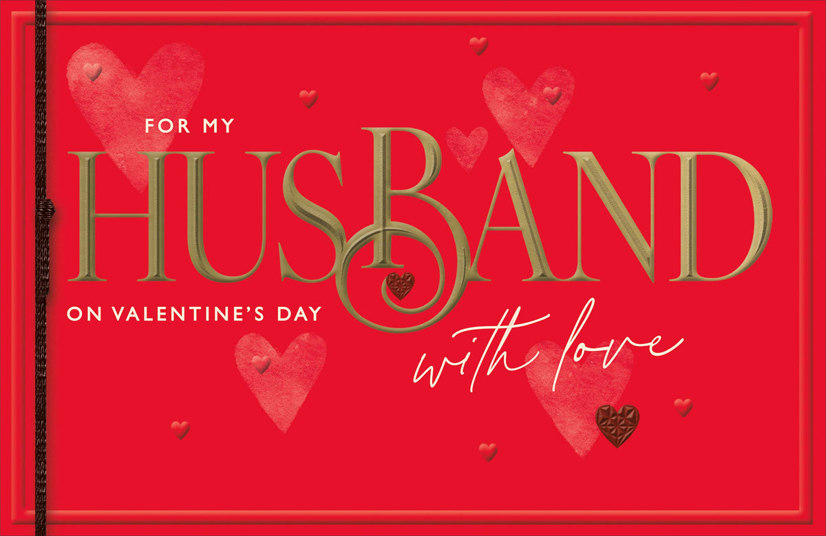 Hand Finished Greeting Cards Husband  Gibson Core Line