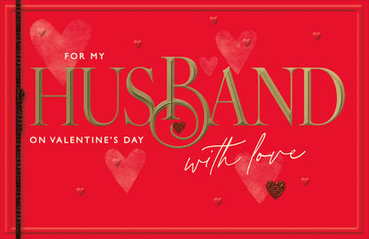 Hand Finished Greeting Cards Husband  Gibson Core Line