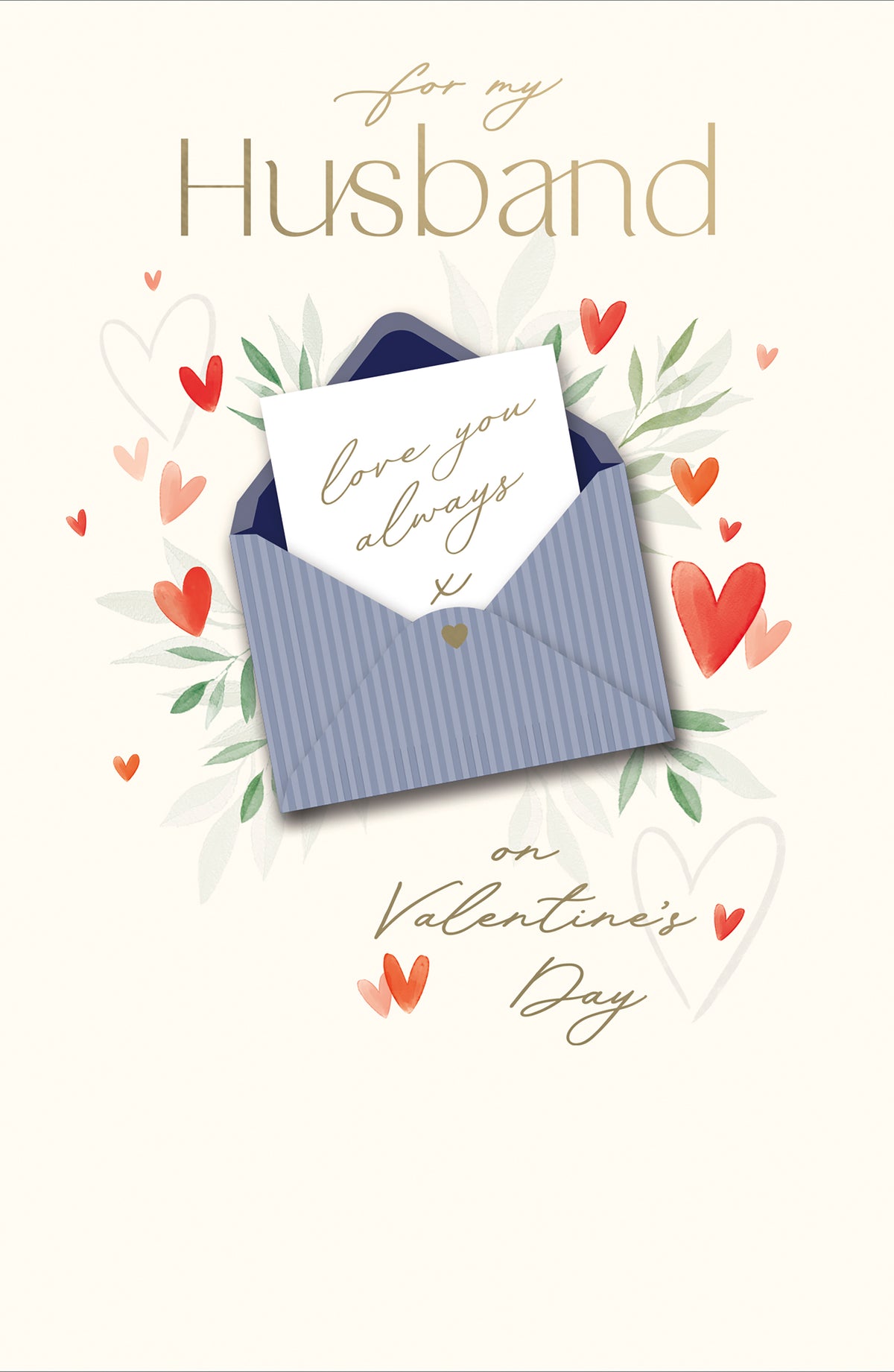 Hand Finished Greeting Cards Husband  Gibson Core Line