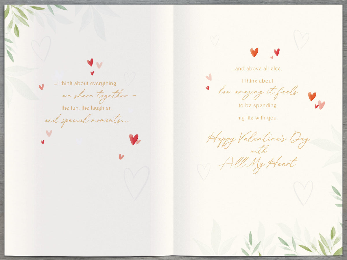 Hand Finished Greeting Cards Husband  Gibson Core Line