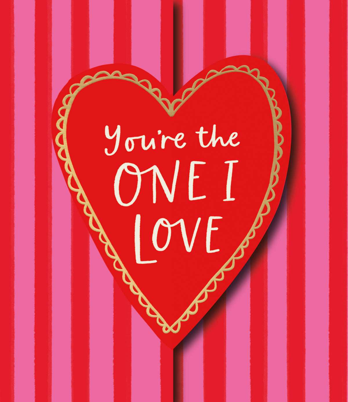 Standard Greeting Cards One I Love  Carlton Core Line
