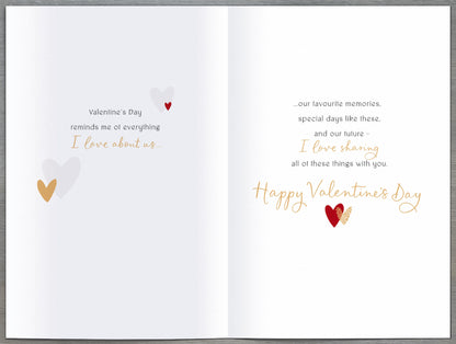 Hand Finished Greeting Cards One I Love  Gibson Core Line