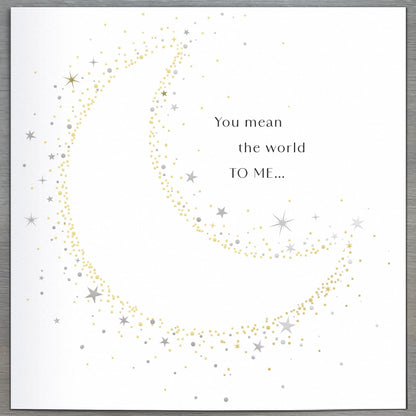 Hand Finished Greeting Cards One I Love  Carlton Core Line