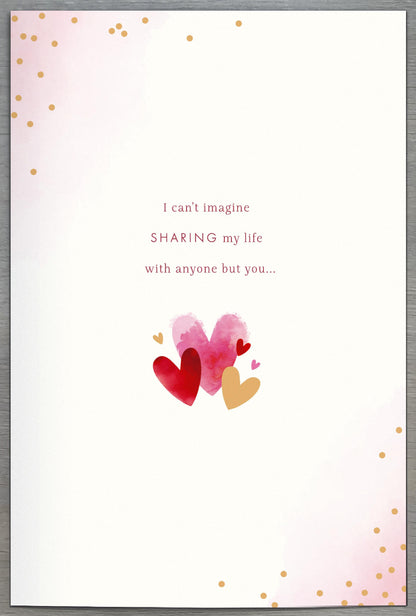 Hand Crafted Greeting Cards One I Love  Gibson Core Line