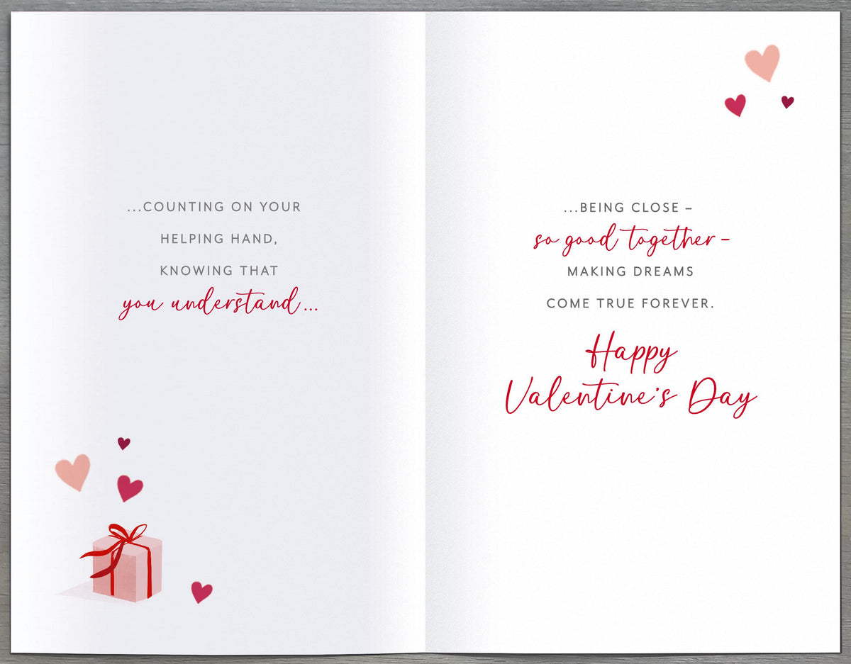 Hand Finished Greeting Cards One I Love  Gibson Core Line