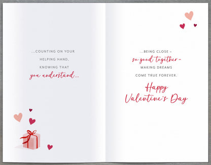Hand Finished Greeting Cards One I Love  Gibson Core Line