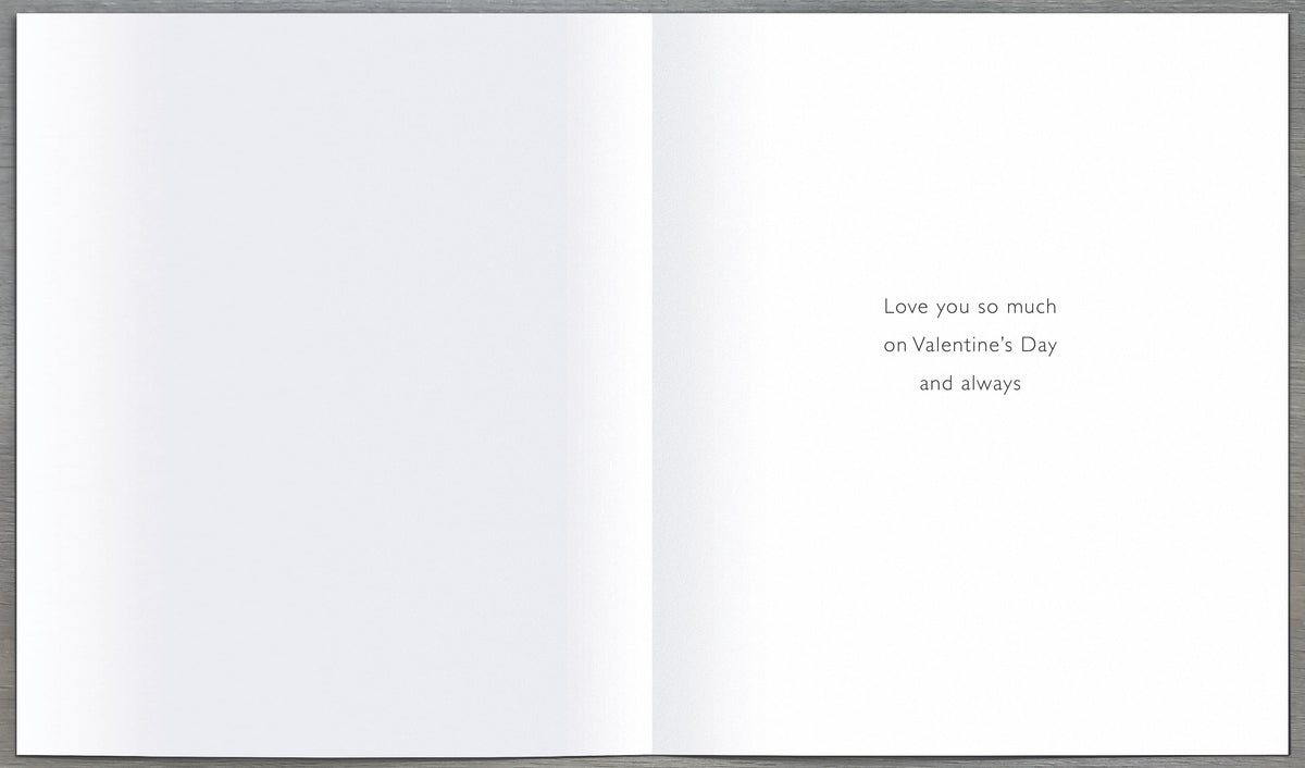 Clasp Greeting Cards Wife  Signature Cherry Bloom