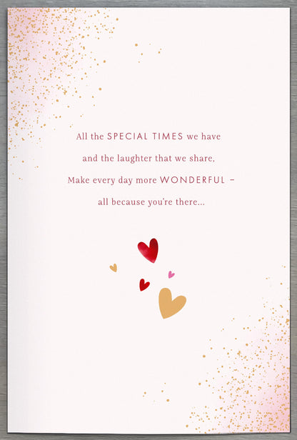 Hand Finished Greeting Cards Wife  Gibson Core Line