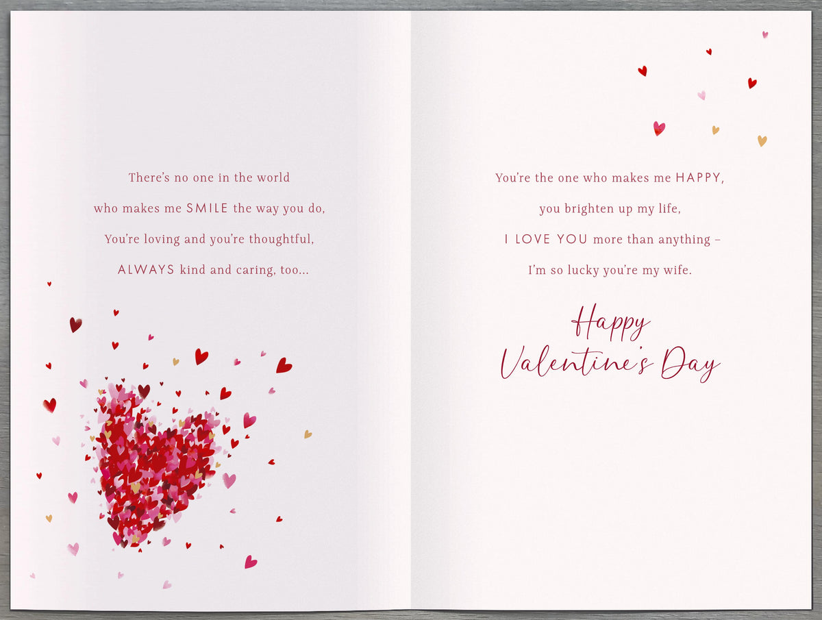 Hand Finished Greeting Cards Wife  Gibson Core Line