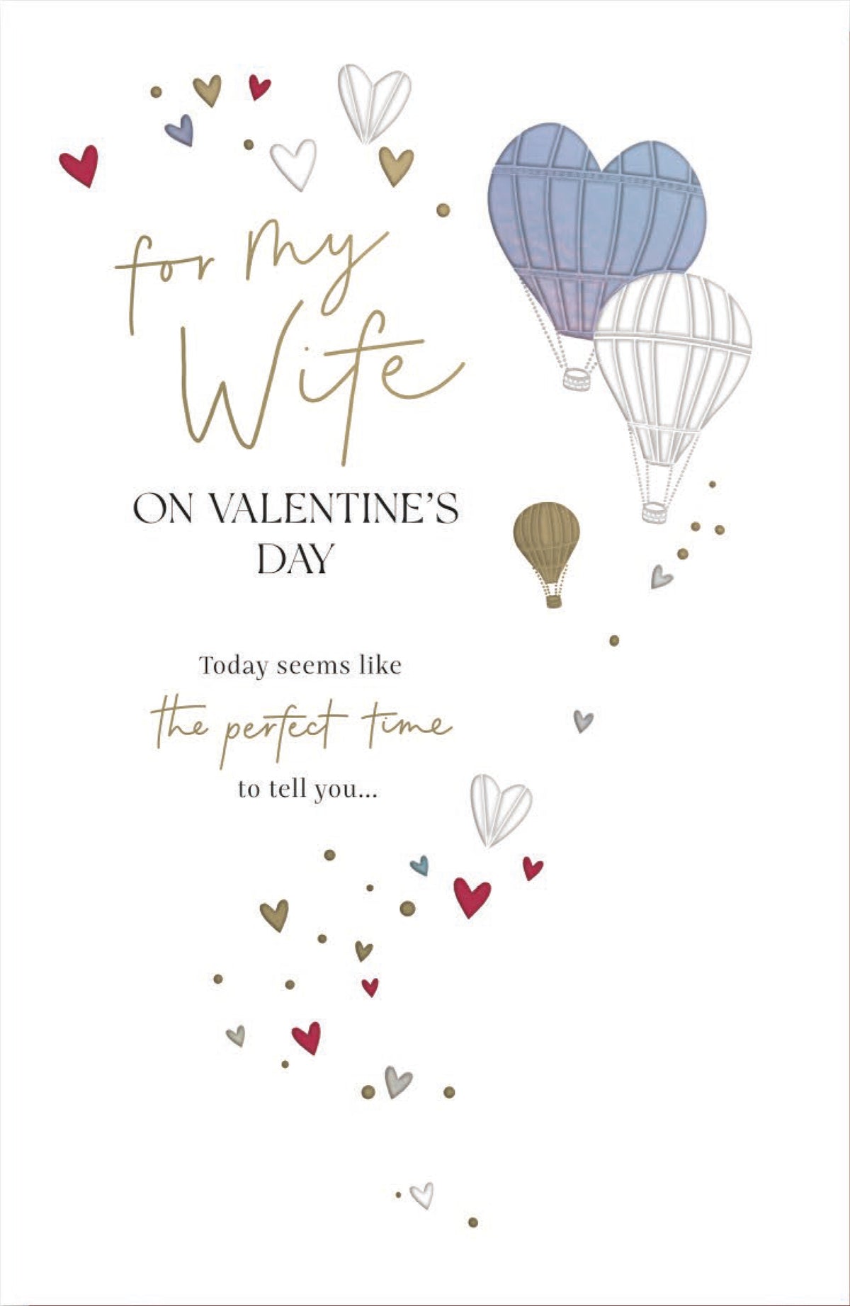 Hand Finished Greeting Cards Wife  Gibson Core Line