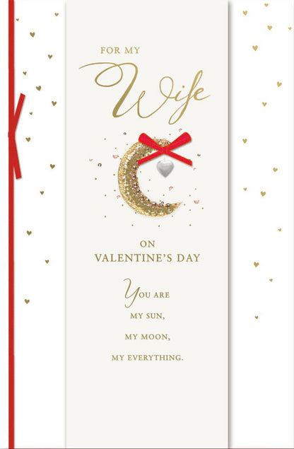 Hand Finished Greeting Cards Wife  Gibson Core Line