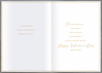 Hand Finished Greeting Cards Wife  Gibson Core Line