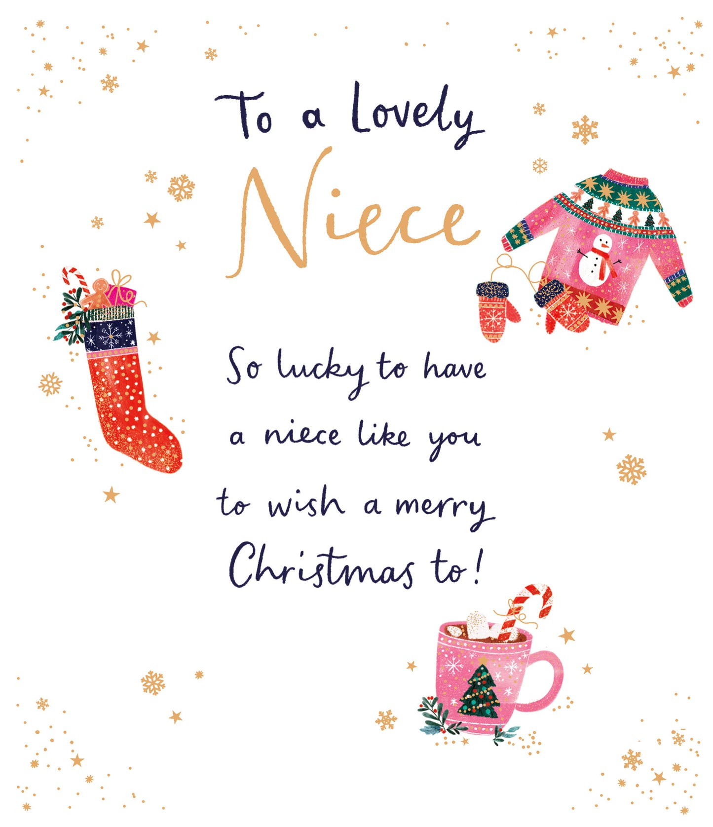 Standard Greeting Cards Niece  Carlton Core Line