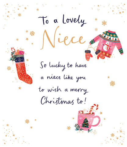 Standard Greeting Cards Niece  Carlton Core Line