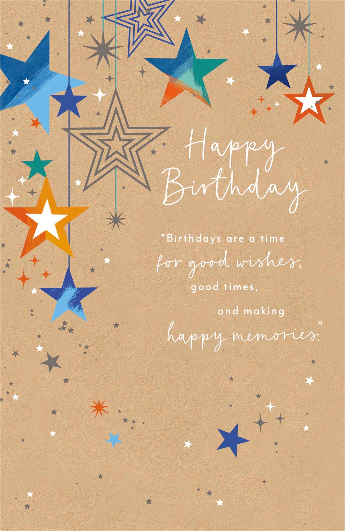 Standard Greeting Cards Birthday Masc  Gibson Core Line