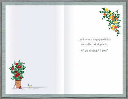 Standard Greeting Cards Birthday Masc  Carlton Core Line
