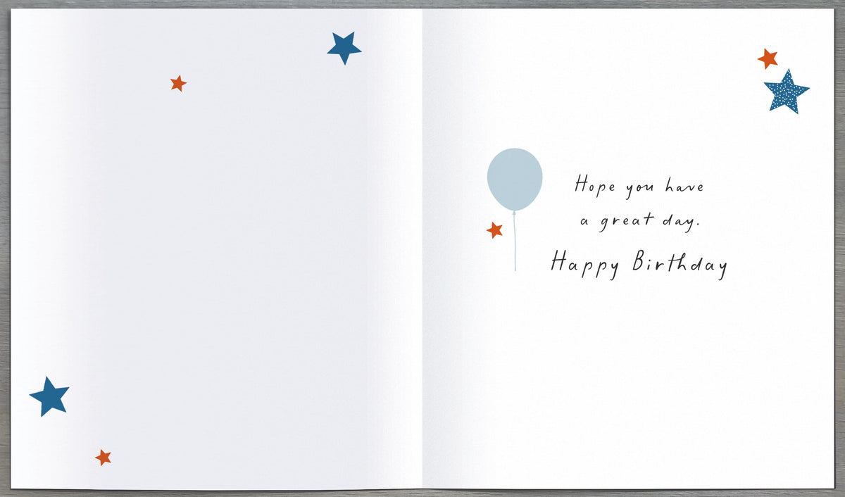Standard Greeting Cards Birthday Masc  Carlton Core Line