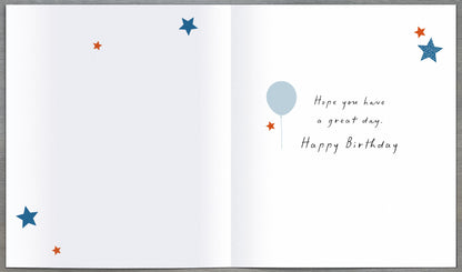 Standard Greeting Cards Birthday Masc  Carlton Core Line