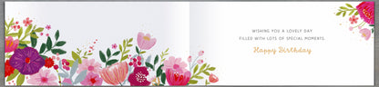 Standard Greeting Cards Birthday Friend  Fleur