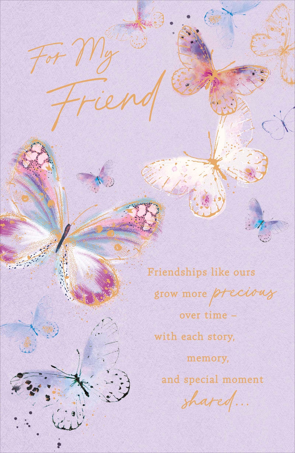Standard Greeting Cards Birthday Friend  Gibson Core Line