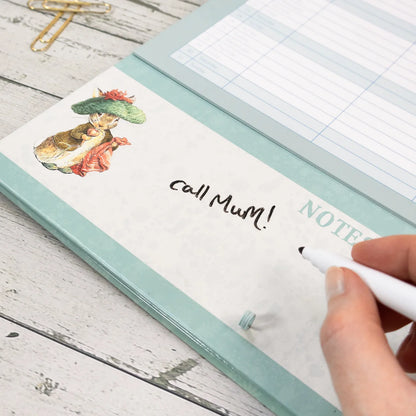 Peter Rabbit 2027 Family Organiser Wall Calendar – 4 Column Planner