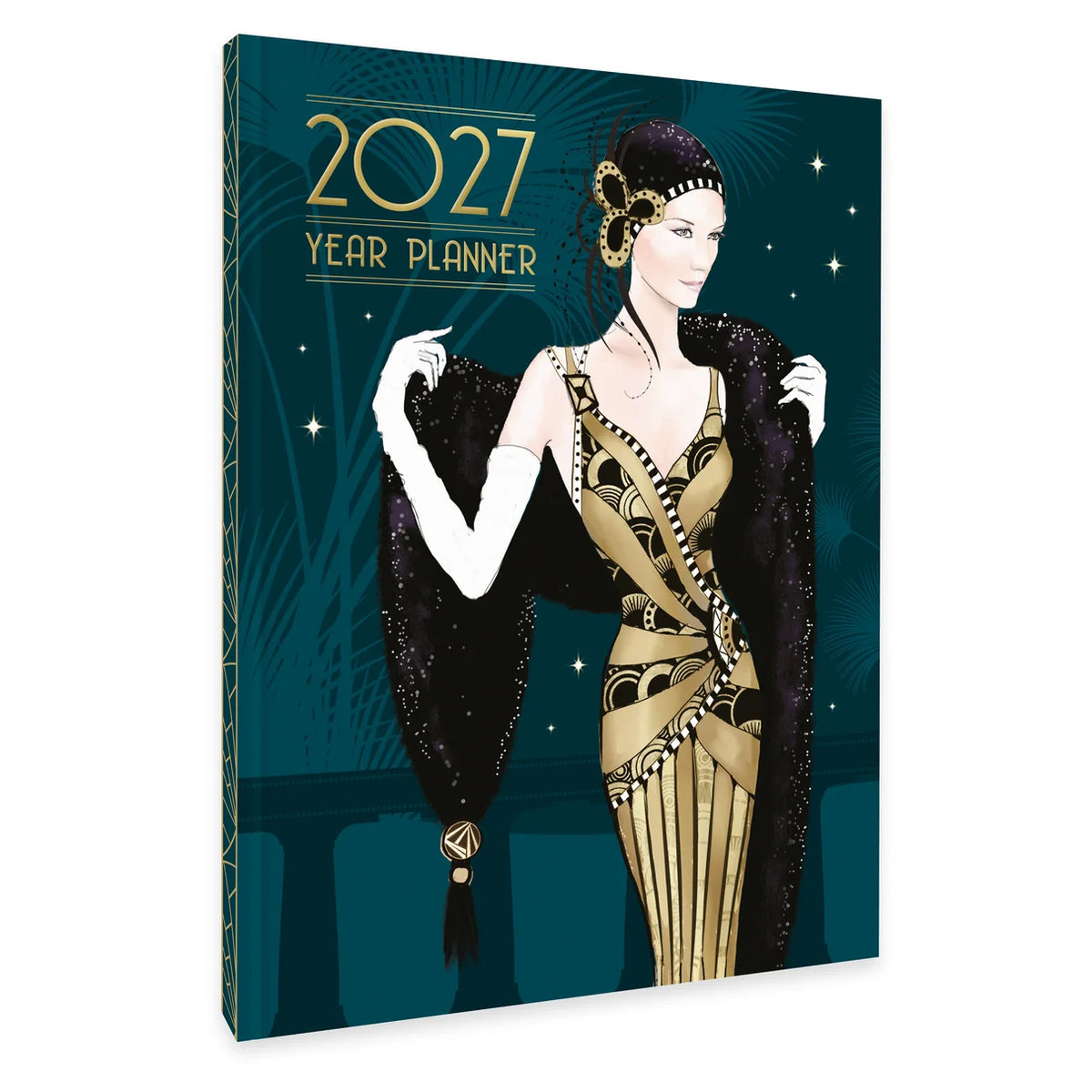 Claire Coxon Art Deco 2027 Hardback Diary Planner – Month to View