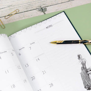 Claire Coxon Art Deco 2027 Hardback Diary Planner – Month to View