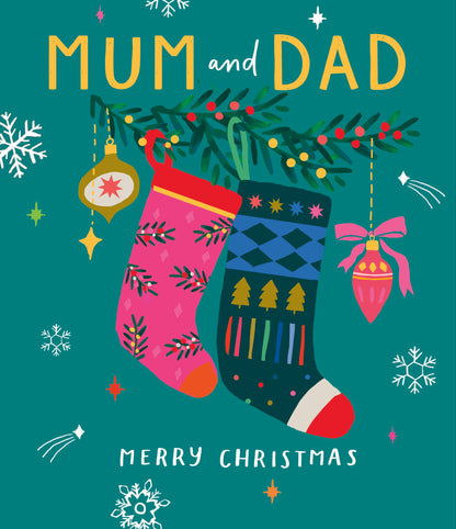 Standard Greeting Cards Mum & Dad  Carlton Core Line