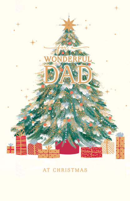Hand Finished Greeting Cards Dad  Gibson Core Line