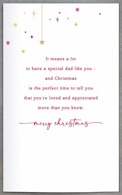 Hand Finished Greeting Cards Dad  Gibson Core Line