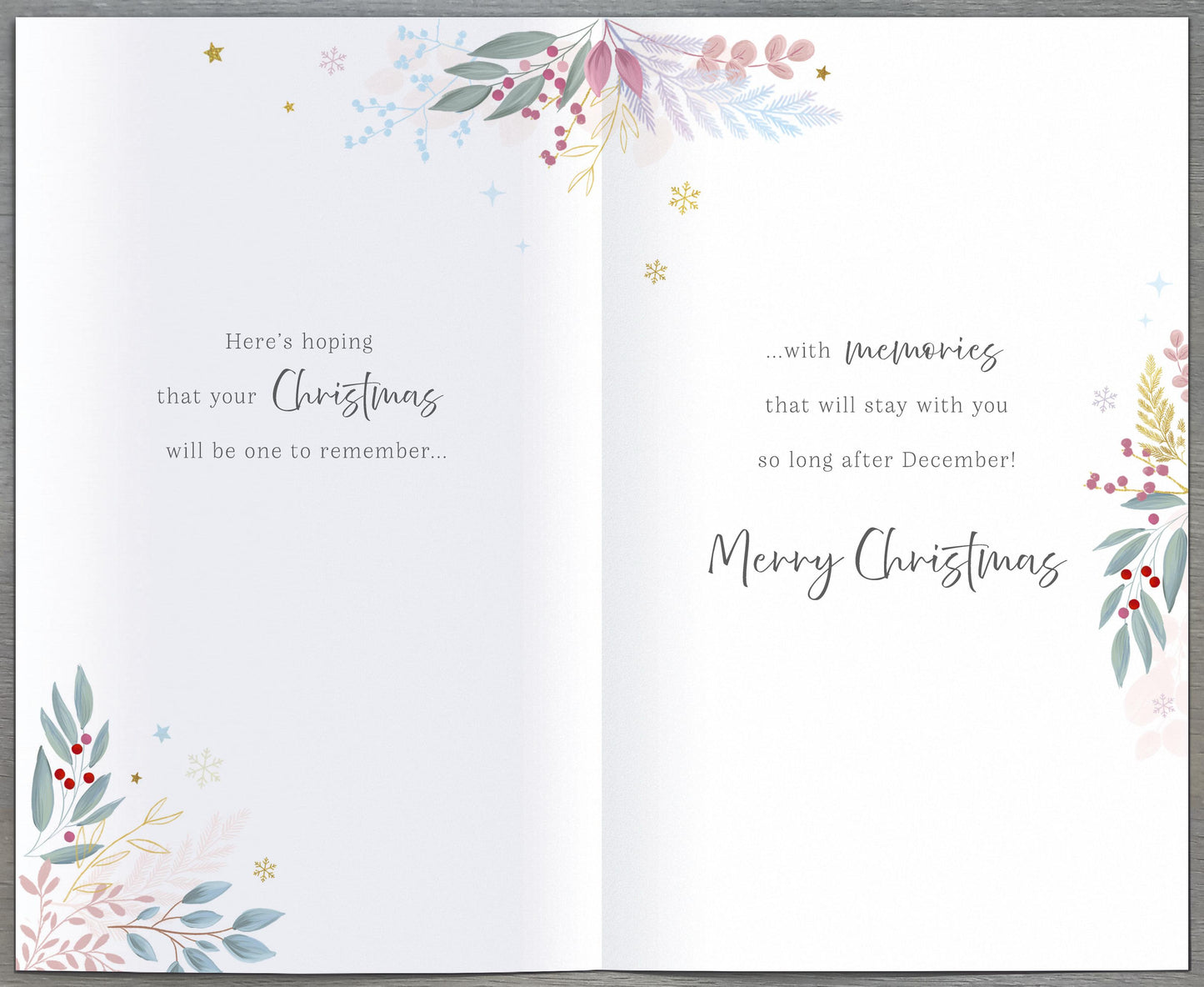 Hand Finished Greeting Cards To Both  Gibson Core Line