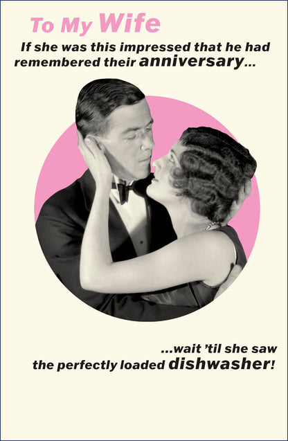 Standard Greeting Cards Anniversary Wedding Wife Hum Hanson Core Line