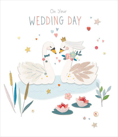 Standard Greeting Cards Wedding  Button Box