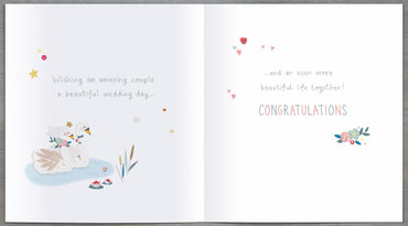Standard Greeting Cards Wedding  Button Box