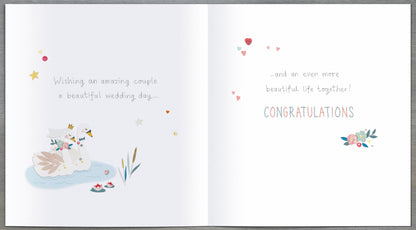 Standard Greeting Cards Wedding  Button Box