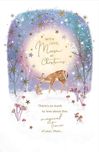 Hand Finished Greeting Cards Mum  Gibson Core Line