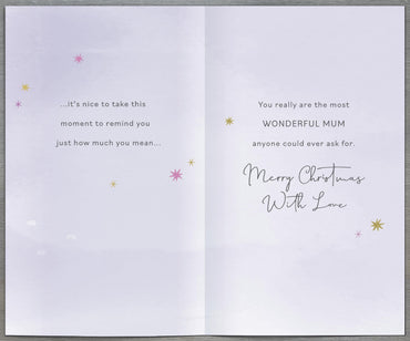 Hand Finished Greeting Cards Mum  Gibson Core Line