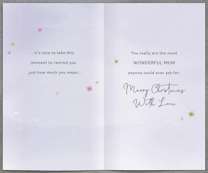 Hand Finished Greeting Cards Mum  Gibson Core Line