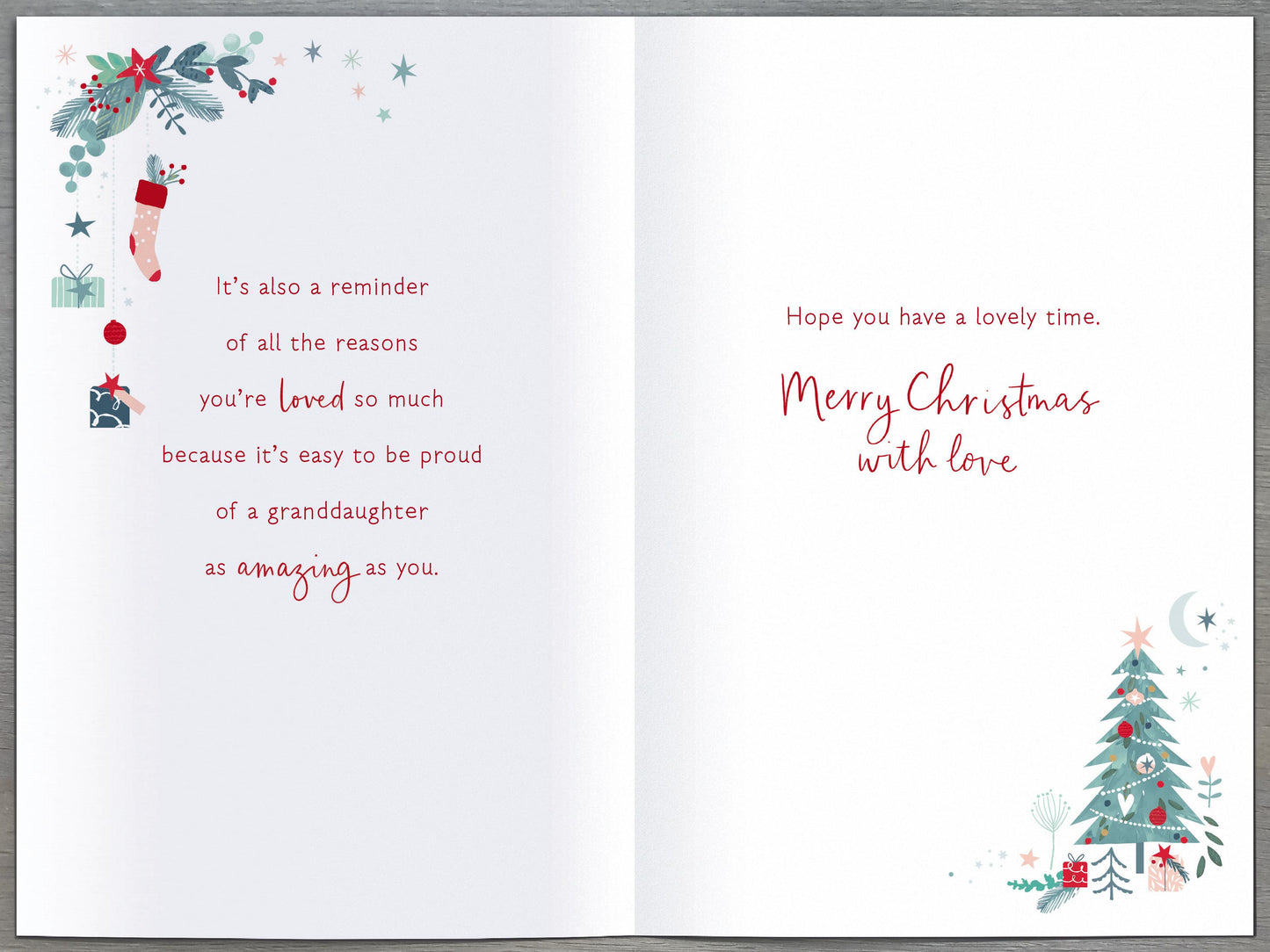 Standard Greeting Cards Granddaughter  Gibson Core Line