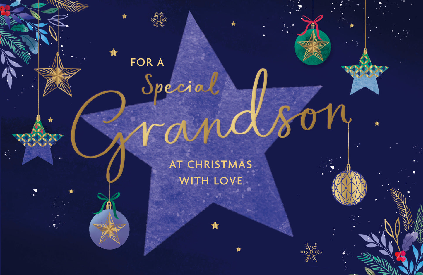 Standard Greeting Cards Grandson  Gibson Core Line