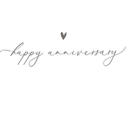 Clasp Greeting Cards Anniversary Open  Camden Signature