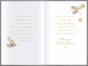 Standard Greeting Cards Dad  Sparkle & Glow