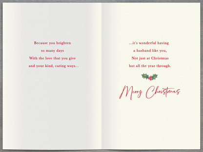 Standard Greeting Cards Husband  Simply Traditional