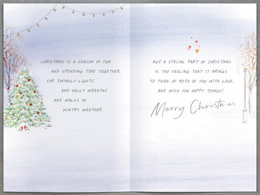 Standard Greeting Cards Son & Daughter In Law  Artist's Notebook