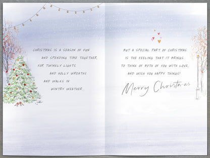 Standard Greeting Cards Son & Daughter In Law  Artist's Notebook